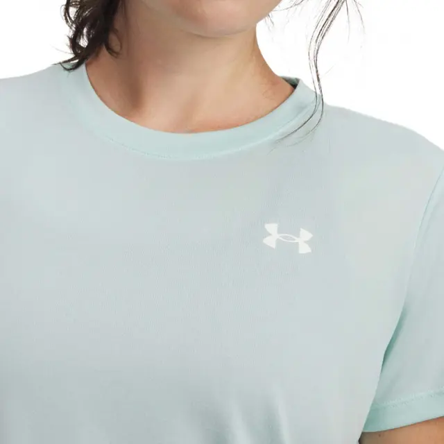 Under Armour Women's Tech SSC Solid T-Shirt Μέντα 1384231-703 (Under Armour) - Medium 3