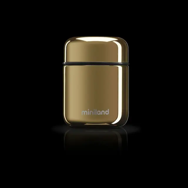 MINILAND FOOD THERMOS MINI 280 ML DELUXE GOLD 2