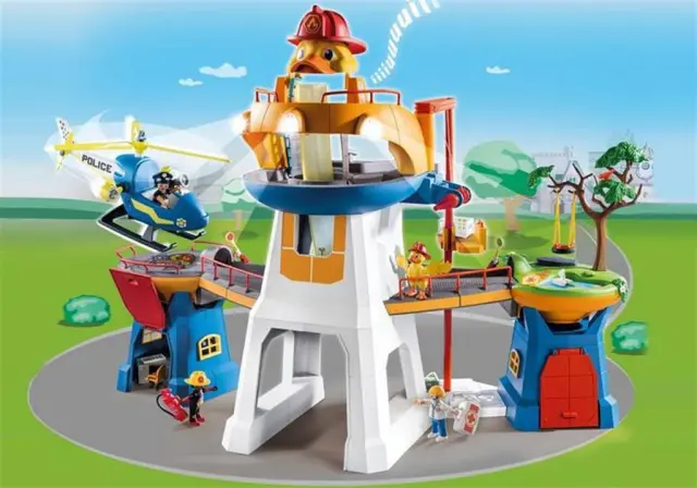 Playmobil Duck On Call Αρχηγείο για 3+ ετών / 70910 (Playmobil)
