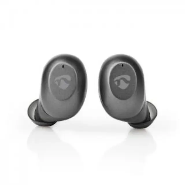 Bluetooth ακουστικά handsfree με θήκη φόρτισης, σε γκρι χρώμα. 3