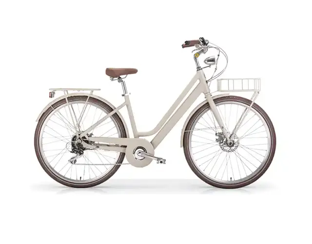 ΠΟΔΗΛΑΤΟ ΗΛΕΚΤΡΙΚΟ MBM LA RUE 28'' 10.5Ah 378 Wh ΓΥΝΑΙΚΕΙΟ - ΚΡΕΜ - 46