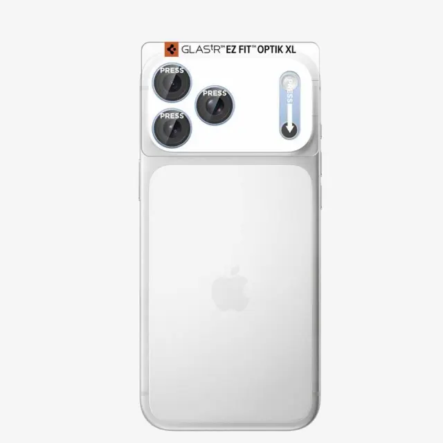 Spigen Optik Pro XL Glas.tR EZ Fit Camera Protector iPhone 18 Pro Γαλάζιο 3