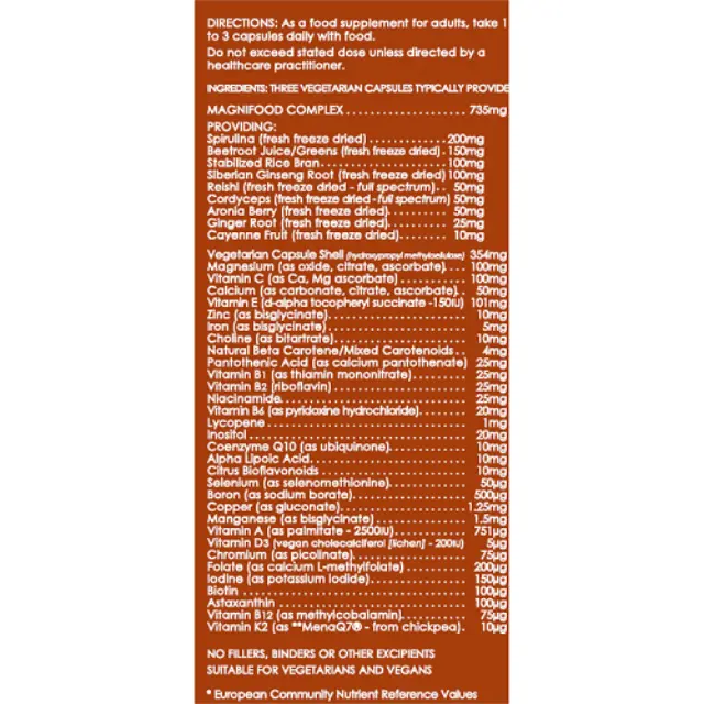 TerraNova Living Multivitamin Sport Πολυβιταμίνη για Ενέργεια, τα Μαλλιά & τo Δέρμα 735mg 50 φυτικές κάψουλες 2