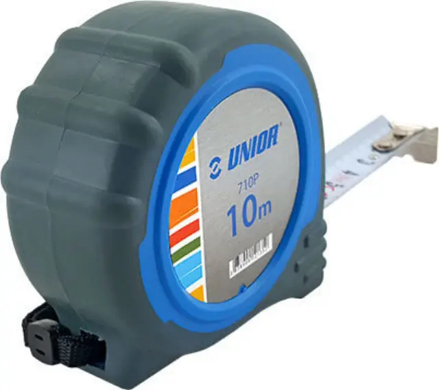 Unior 710P Μετροταινία με Αυτόματη Επαναφορά 25mm x 10m 612135 2