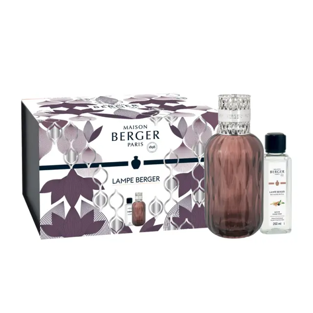 Maison Berger Paris Lampe Berger Quintessence Prune Gift Set Καταλυτική Λάμπα Αρωματισμού και Καθαρισμού Αέρα του Χώρου