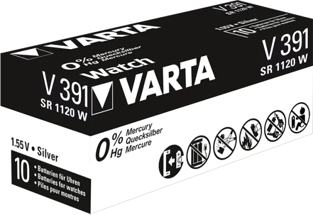 Varta Ρολογιού V391 (1τμχ) 01.007.0028 3