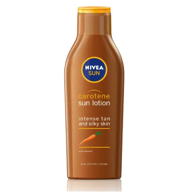 Nivea Sun Carotene Lotion Deep Tanning SPF 0, 200ml