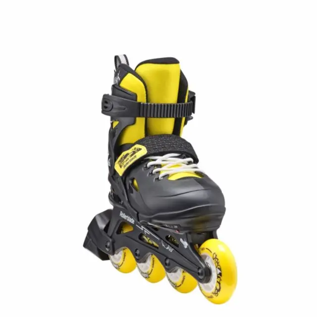 Rollerblade Fury - Μαύρα/Κίτρινα ρυθμιζόμενου μεγέθους inline rollers παιδικά - 33-38 2