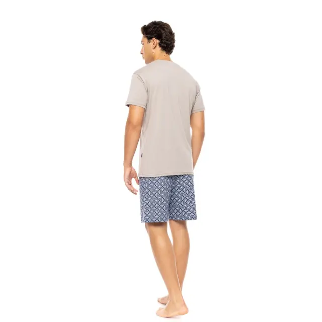 Ανδρική Πυτζάμα S-M560 Navy Botany Sand Ulisse - M 3