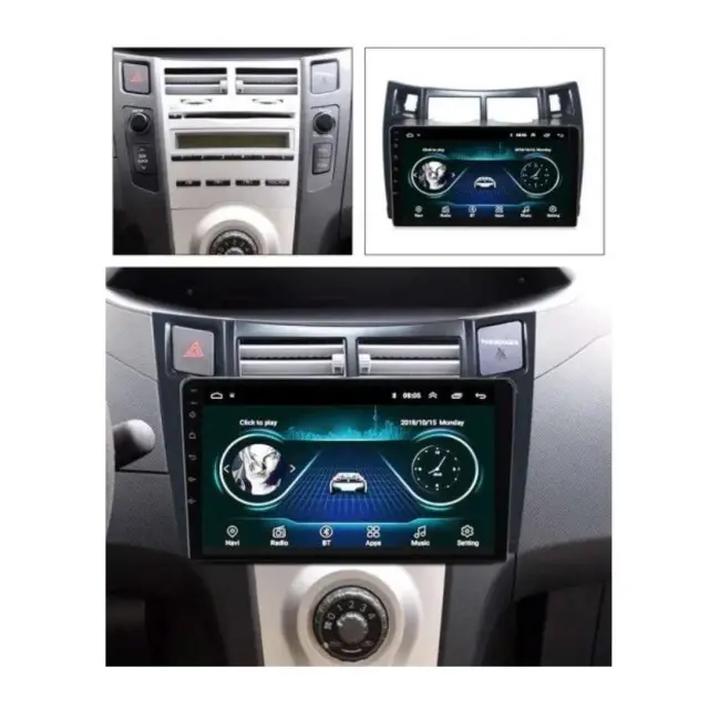 Οθόνη αυτοκινήτου Toyota Yaris 2006 9″ αφής + Δώρο κάμερα οπισθοπορείας 2