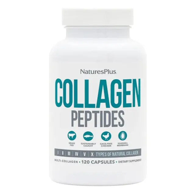 Nature's Plus Collagen Peptides 120 κάψουλες