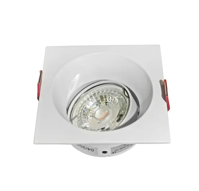ΣΠΟΤ(WL-34090WH)MR16 ΑΛΟΥΜΙΝ. ΤΕΤΡΑΓΩΝΟ ΒΑΘΥ ΚΙΝΗΤΟ ΛΕΥΚΟ