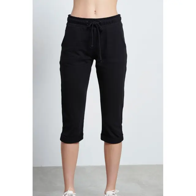 Bdtk Pants Capri 3/4 Black 1221-902109 - XS