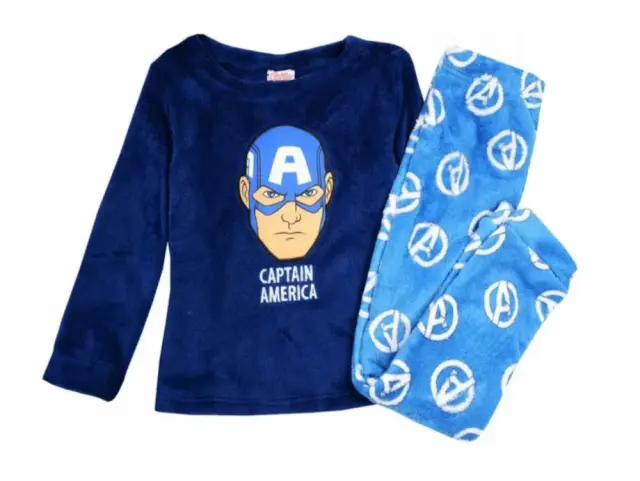 Πιτζάμα Μακρυμάνικη Captain America 8020265 - 4-5 Υ (104-110cm)