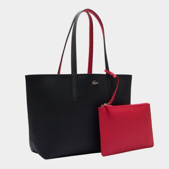 Τσάντα Ώμου Διπλής Ώψεως Lacoste NF2142AA-Q19 Μπλε/Φουξ - ONESIZE 2