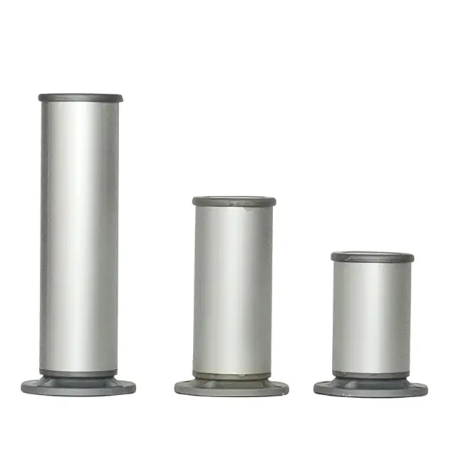 Πόδι Διακοσμητικό Inox Αλουμίνιο Φ40 Η100mm