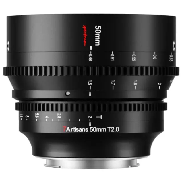 7Artisans 50mm T2.0 Spectrum Canon R