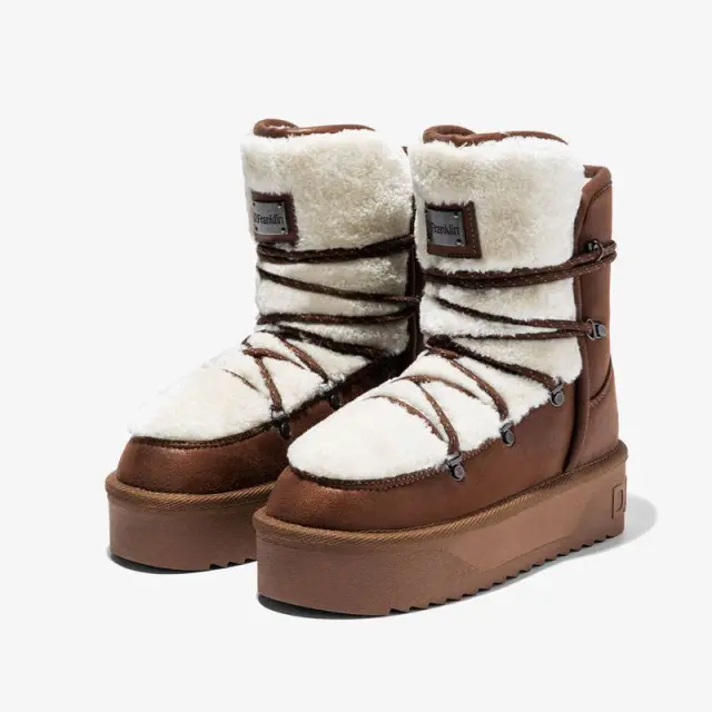 Μποτάκι Με Γούνα D.Franklin Nordic Fur DFSH371008-3 Καφέ - 36 2