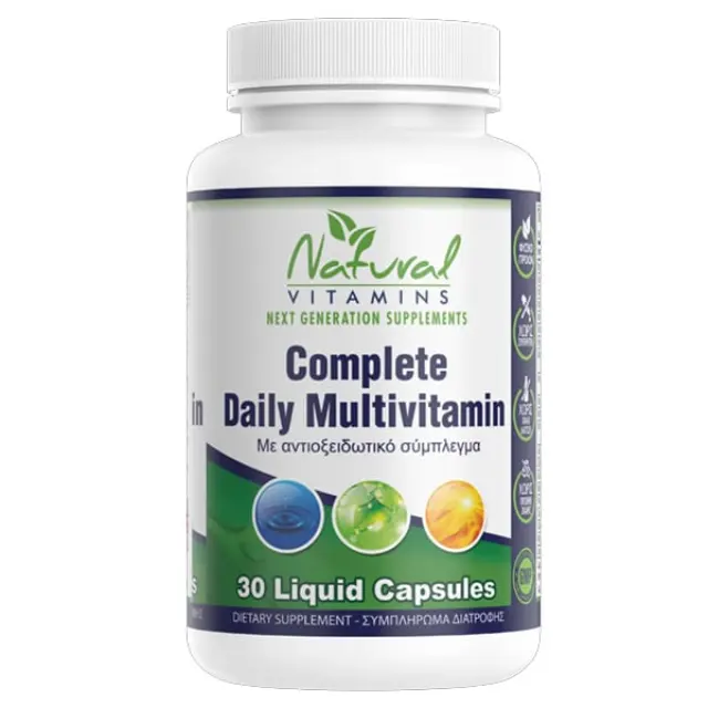 Natural Vitamins Complete Daily Multivitamin 30 Κάψουλες