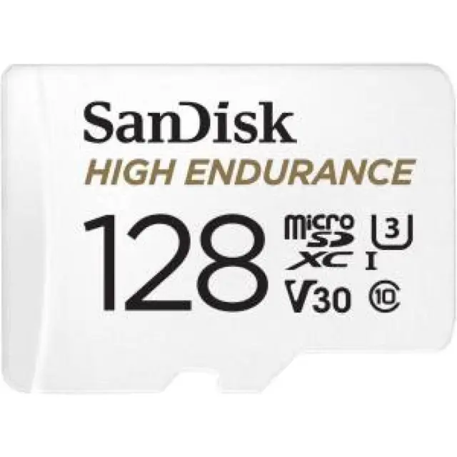 SanDisk High Endurance memory card 128 GB MicroSDXC UHS-I Class 10