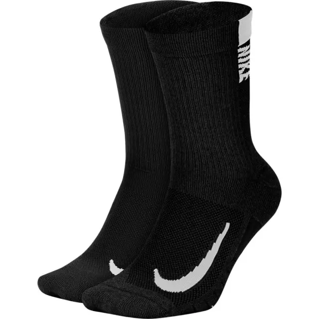 Nike Multiplier Crew Running Κάλτσες Προπόνησης SX7557-010 - M