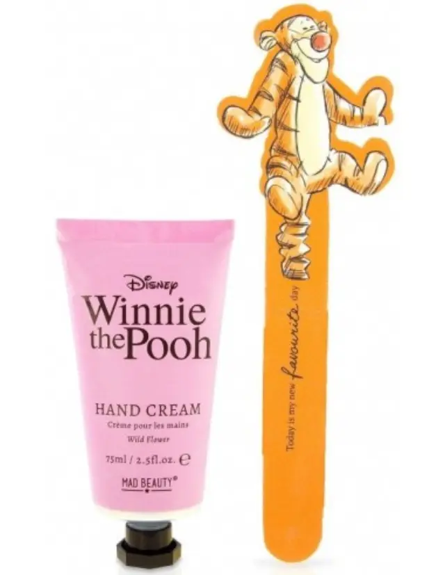 MAD BEAUTY WINNIE THE POOH HAND CARE SET + NAIL FILE 2