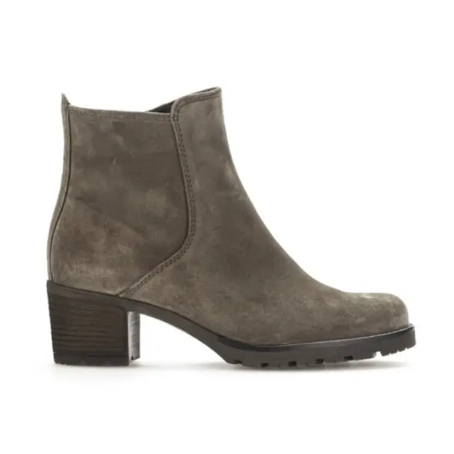 Gabor Μποτάκια Γυναικείο δέρμα suede Γκρί GAB/52800 001-MOHAIR - 38