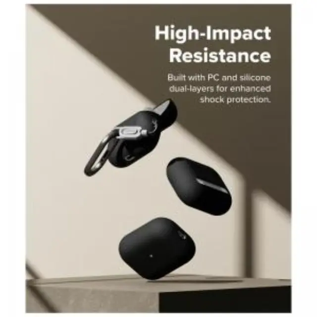 Θήκη Σιλικόνης Ringke Apple AirPods Pro 3 (2025) Μαύρο N69748 3