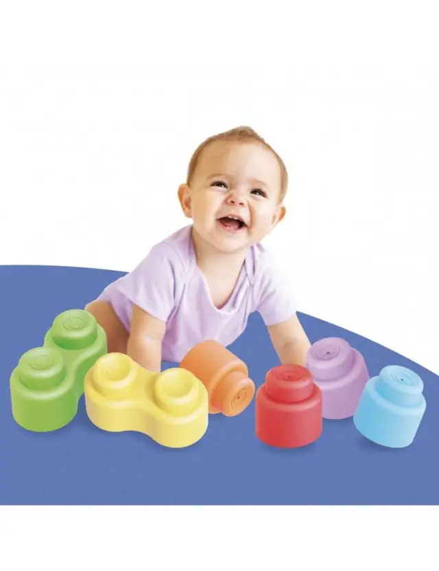 Quercetti Momy Soft Bag Μαλακά Τουβλάκια Κατασκευών σε Τσάντα Αποθήκευσης 28 τεμ. (6–36 μηνών) 04146 2