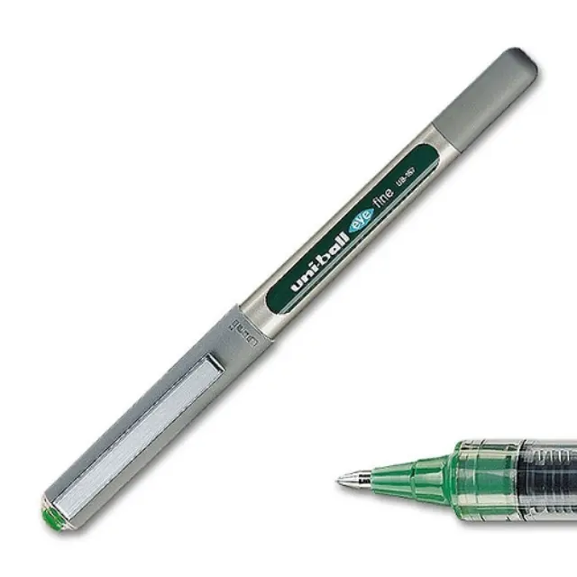 UniBall Rollerpen Σχεδίου 0.7mm green