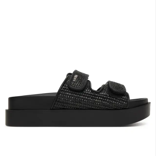 Γυναικεία Σανδάλια Flatforms DKNY Piper K2691150 Μαύρα Μαύρο - 40