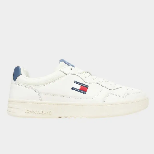 Tommy Hilfiger - Ανδρικά Sneakers Cupsole Leather Ess EM0EM01443-PO6 Μπλε - 46
