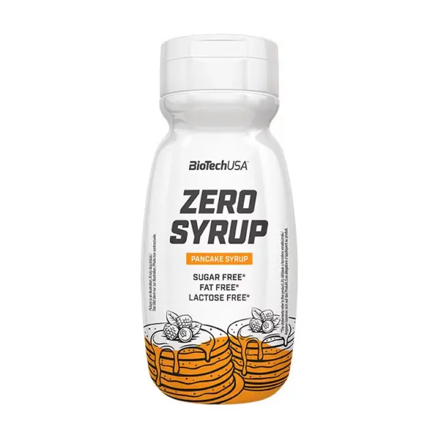 Biotech USA Σιρόπι Ζαχαροπλαστικής Zero με Γεύση Maple Syrup / Σφένδαμος Χωρίς Προσθήκη Ζάχαρης 320ml