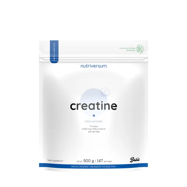 Nutriversum Creatine - BASIC Unflavored, 500 g