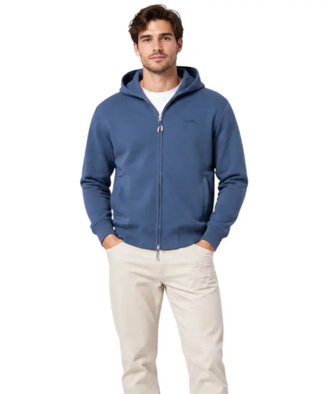 Ellesse - Ανδρική Φούτερ Ζακέτα EHM253W26-519 Μπλε