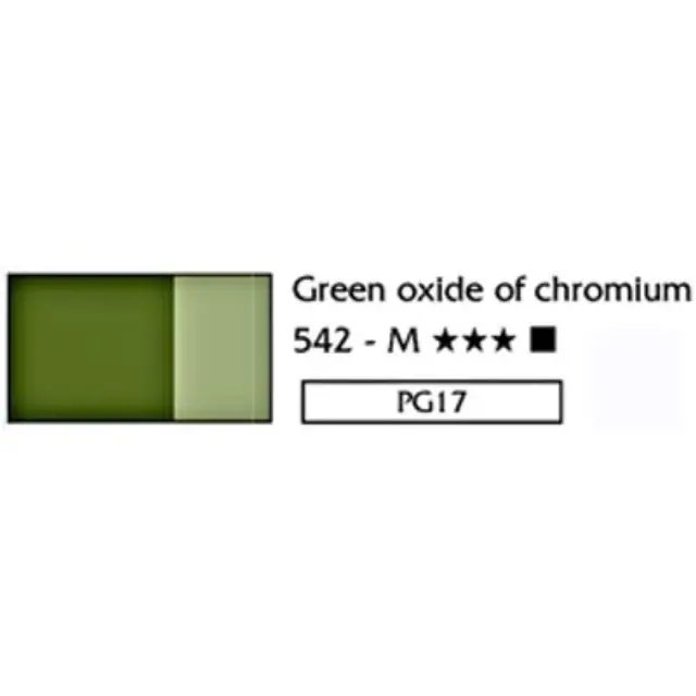 Λάδι Ζωγραφικής Lefranc Louvre - 542 Green Oxide of Chromium - 20ml
