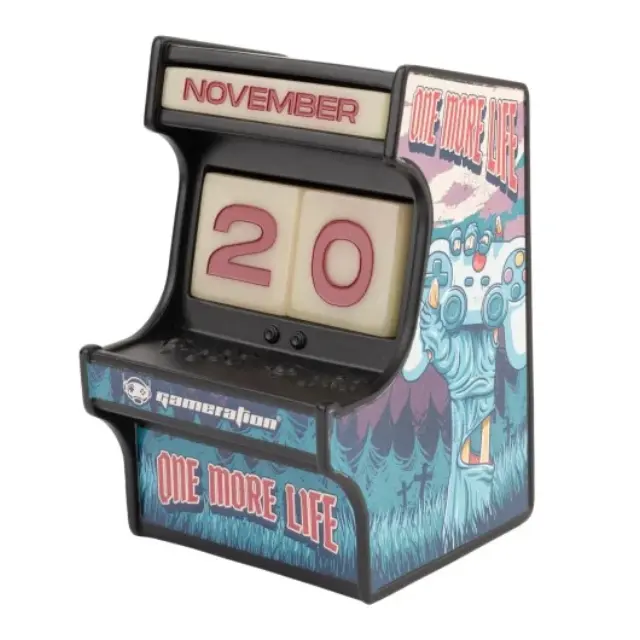 Grupo Erik Ημερολόγιο GAMERATION Arcade - Resin 3D Perpetual Calendar (CP3D07)