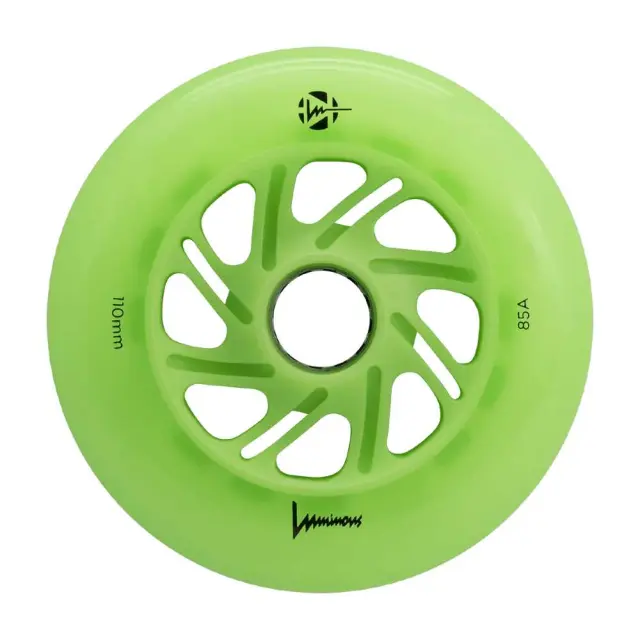 Luminous 110χιλ./85A Ροδάκι Led - Green Apple Glow (3αδα)
