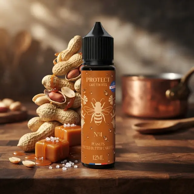 Protect Peanuts Salted Butter Caramel Flavour Shot 12/60ml