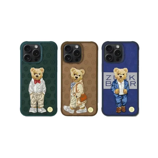 ZUCK BEAR case PARIS GENTLEMAN for IPHONE 16 Pro Max bag 3