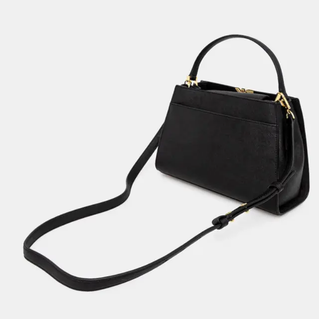 Γυναικεία Δερμάτινη Τσάντα Ώμου DKNY Remy R52D1L92-BGD Μαύρη Μαύρο - One Size 3