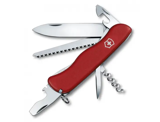 Ελβετικός Σουγιάς Victorinox Forester με 12 λειτουργίες και μήκος 11.1cm - Red 0.8363 2