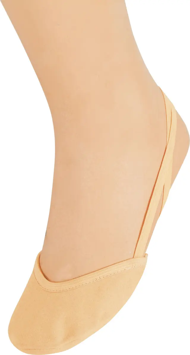 AMILA Παπούτσια Ρυθμικής Γυμναστικής Μύτης Microfiber Tan, Νο38 (98875)