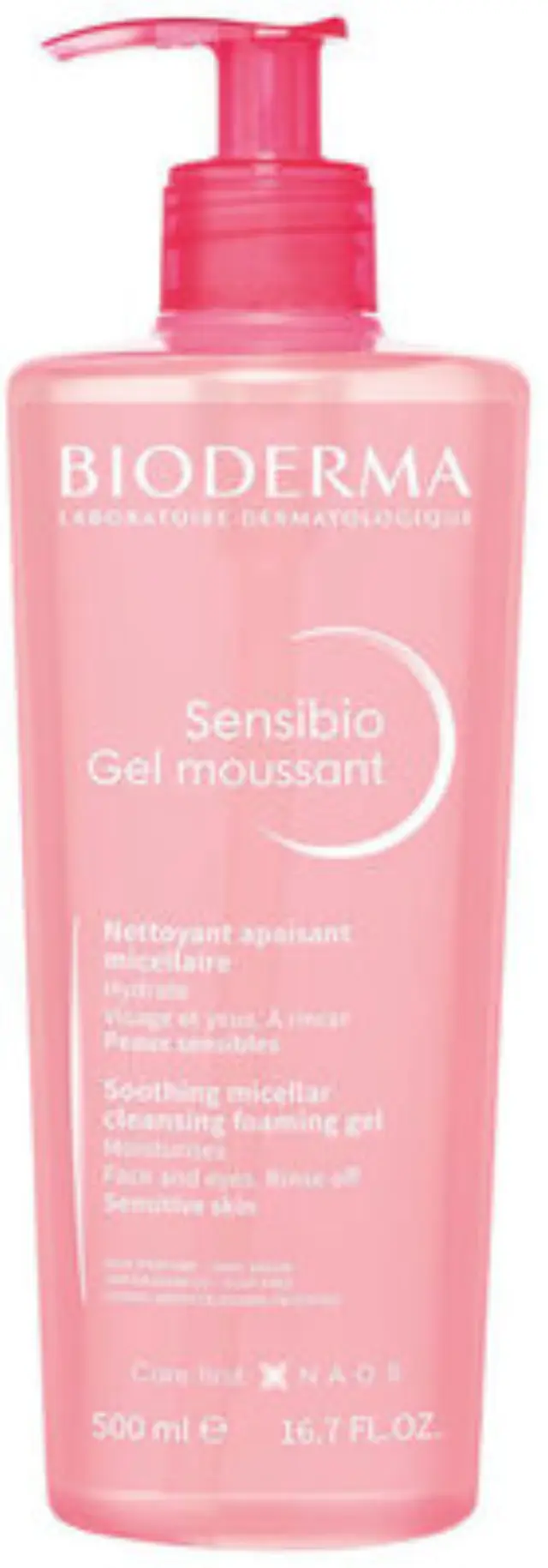 Bioderma Sensibio Καταπραϋντικό Αφρώδες Τζελ Καθαρισμού για Ευαίσθητες Επιδερμίδες 500ml 2