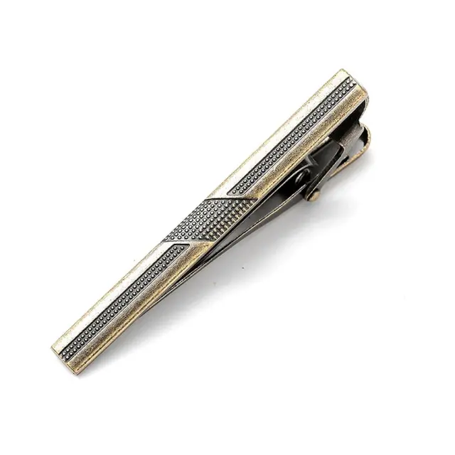 Ασημί Κλιπ Γραβάτας 5 cm – LGD-TC/ANTIQUE/39