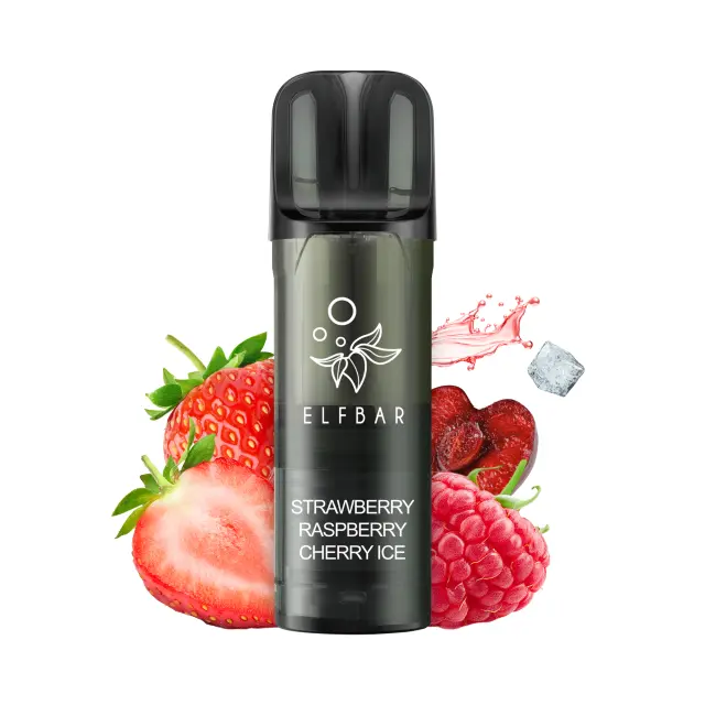 ELFBAR ELFA PRO V2 Prefilled Pod Strawberry Raspberry Cherry Ice 2ml 20mg (1τμχ) 2