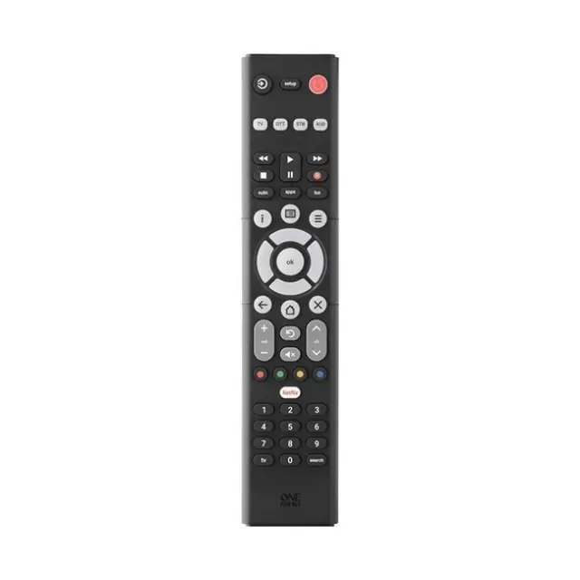 One for All Universal Remote Control URC1242 Black (URC1242)