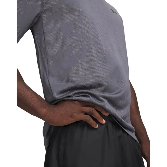 Under Armour Tech Vent Jcqrd T-Shirt (1390047-025) - Γκρί 2