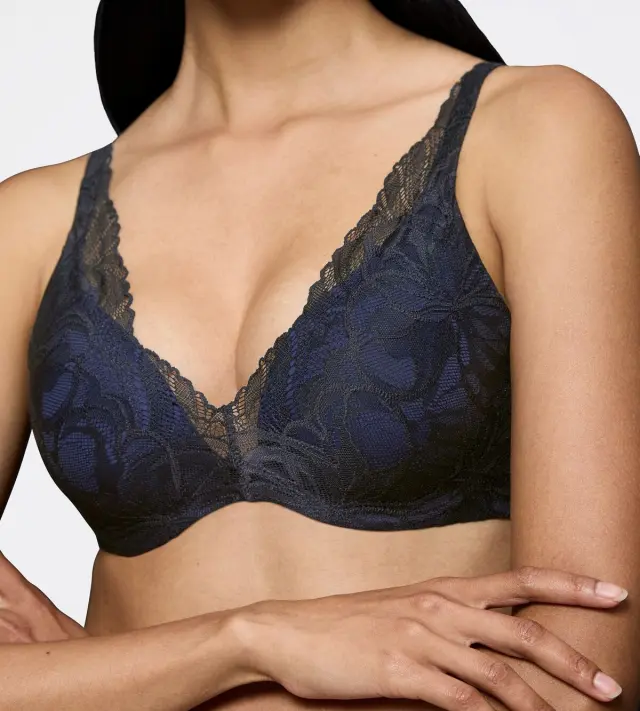Triumph Σουτιέν Body Make-Up Illusion Lace WP Μαύρο 3