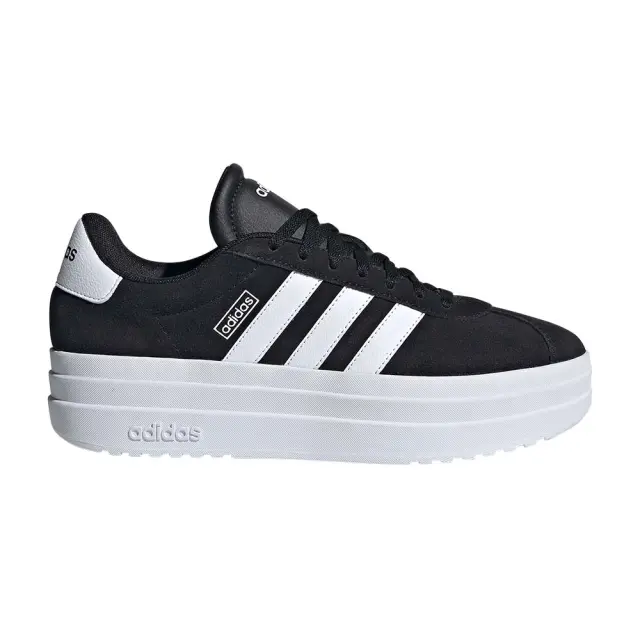 adidas Sportswear Women's VL Court Bold Suede Μαύρο - Άσπρο IH9995 (adidas Sportswear)